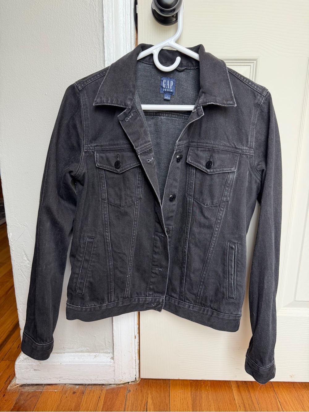 GAP Denim Black Washed Jacket
